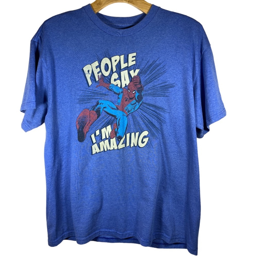 "PEOPLE SAY I'M AMAZING" Spiderman Graphic Tee